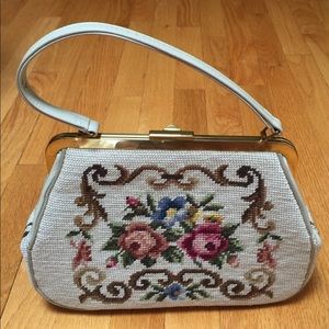 Needlepoint purse - NWOT